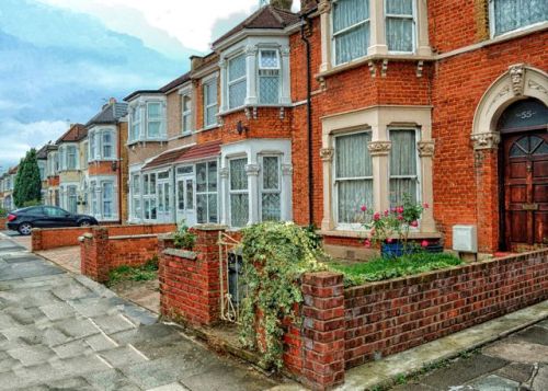 The block where we live. 