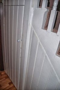 The Small Cupboard Beneath the Stairs (I Love This Cupboard in Our House) is Now Gone in the Gutted House. How Harry Potterish, Huh? 