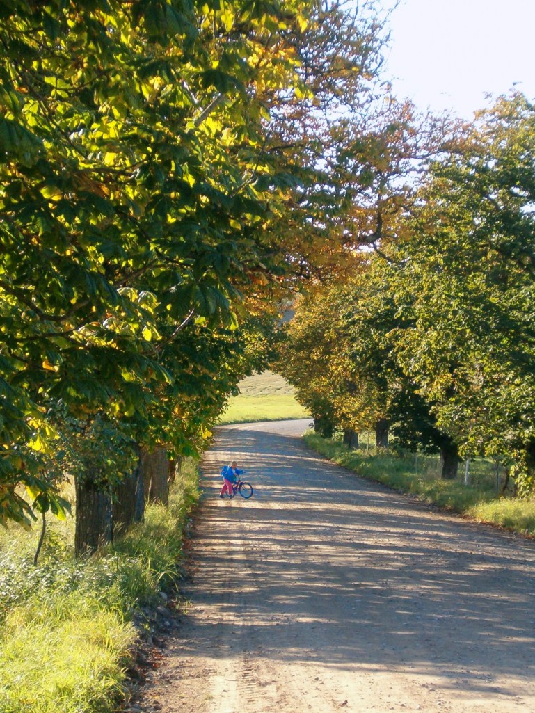 The journey was beautiful on that clear October day.